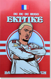 Image 1 of Hugo Ekitike - Pin Badge (RARE)