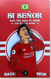 Image 1 of Roberto Firmino - Pin Badge