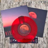 Image 6 of KEVIN 'It Is What It Is' Transparent Red LP with OBI & Bonus CDR