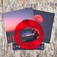 Image 3 of KEVIN 'It Is What It Is' Transparent Red LP with OBI & Bonus CDR