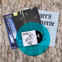 Image 3 of LOUSE 'Buyer's Remorse' Trans Blue LP & Bonus CDR