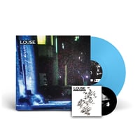 Image 1 of LOUSE 'Buyer's Remorse' Trans Blue LP & Bonus CDR