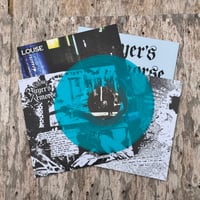 Image 6 of LOUSE 'Buyer's Remorse' Trans Blue LP & Bonus CDR