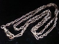 Image 1 of EDWARDIAN 9CT YELLOW GOLD CHAIN 24 INCHES 13.6G