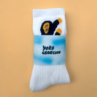 Image 2 of MONKEY ON TREE SOCKS