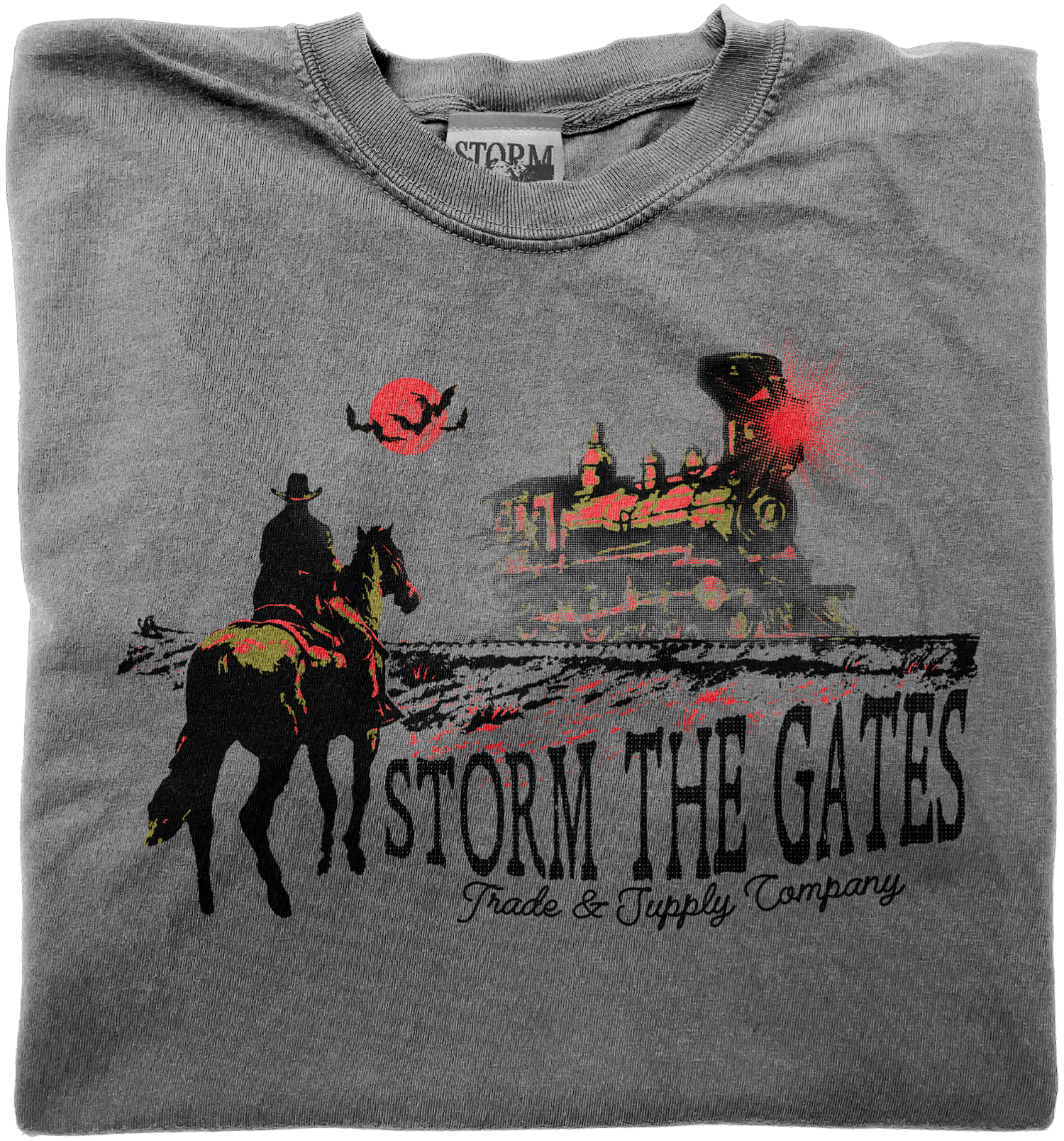 Image of **PRE-ORDER** GHOST TRAIN T-SHIRT (LIGHT)