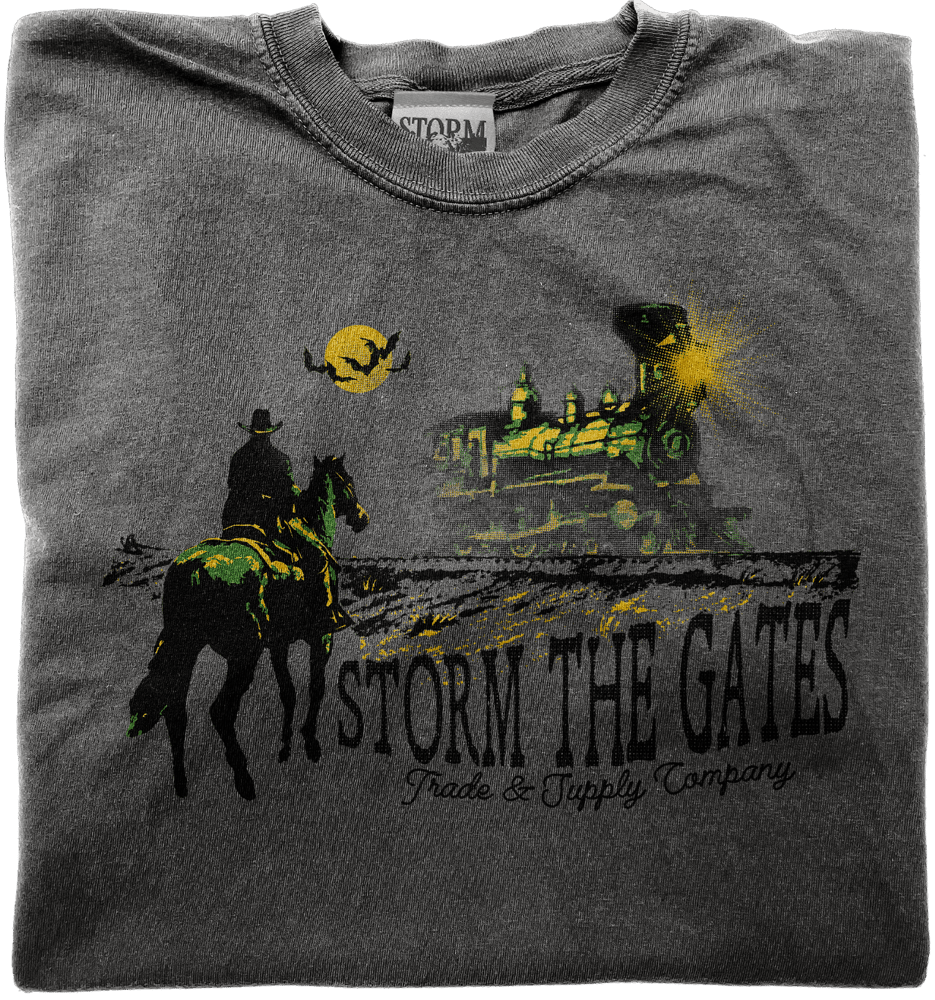 Image of **PRE-ORDER** GHOST TRAIN T-SHIRT (DARK)