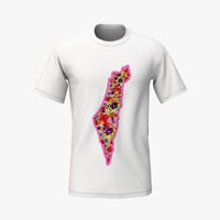 Gaza Floral Print Cotton T-shirt