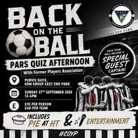 Back on the Ball - FPA Quiz Afternoon