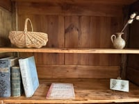 Image 4 of Bibliothèque ancienne en bois massif — Meuble de campagne chiné