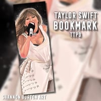 Image 1 of BOOKMARK - Taylor Swift (The Tortured Poets Department)