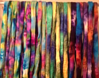 Image 1 of B- Mystery Handdyed Rambouillet Top 4 oz - PRE-ORDER - DYED TO ORDER