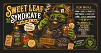 Image 5 of Sweet Leaf Syndicate (Sweet tea meets cigar leaf and creamy amber base)