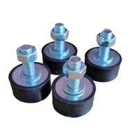 Image 1 of Rubber feet / Vibration mounts / Stop with threaded stud
