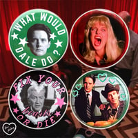 Image 1 of Twin Peaks Button Badges 