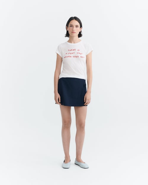 Image of 1 -  Camiseta slim blanca Mirna