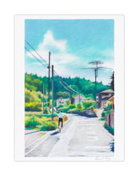 Image 1 of Tomioka, Gunma (giclee print, A5)