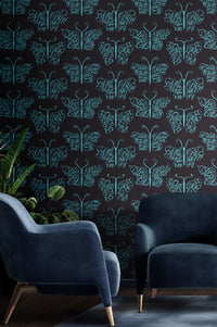 Camberwell Beauty Wallpaper - Midnight