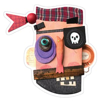 Arrrrrgh! Sticker