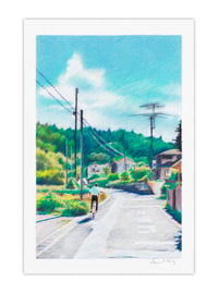 Image 1 of Tomioka, Gunma (giclee print, A4)
