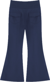 Image 4 of Drawstring Flared Leg "NOIY" Pants 310gsm|9.1oz