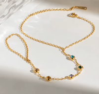 Image 3 of Multi-Colour Hand Chain 