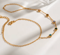 Image 4 of Multi-Colour Hand Chain 