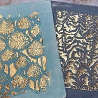 Image 3 of **NEW** The Golden Autumn Press: A Klimt-Inspired Gelli Printing Class