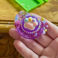 Image 3 of Paw Small Adult Pacifier