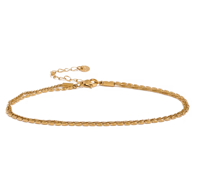 The Double Layer Anklet 
