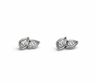 Image 2 of The Marquise Duo Studs 