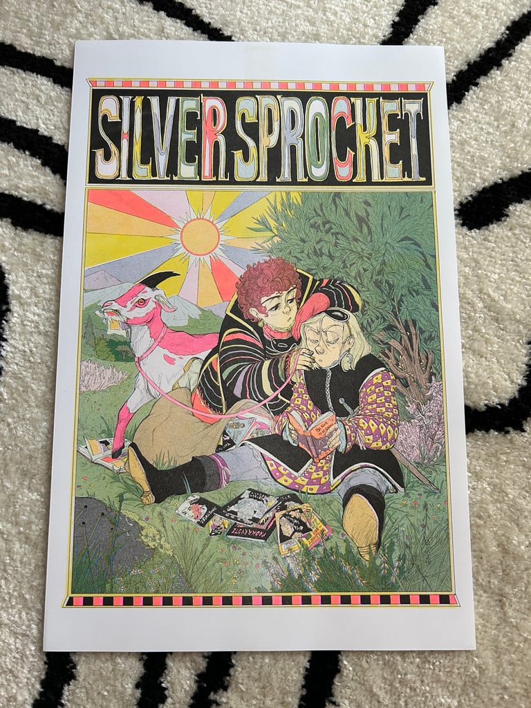 11x17 Chromatic Fantasy Silver Sprocket Print