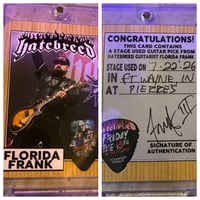 Image 1 of FT WAYNE, IN  STAGE PLAYED PICK/ CARD COMBO