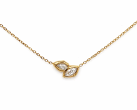 Image 1 of The Marquise Duo Pendant 