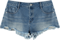 Image 1 of Vintage Wash Hem - Denim Shorts 430gsm|12.7oz
