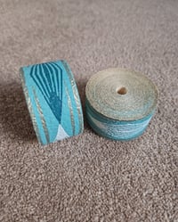 1950s Vintage Wallpaper Trims - MCM Atomic Borders Diamonds 60s Geometric - (Sets of 2 Rolls) – detail view 7
