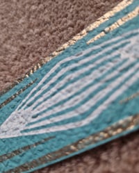1950s Vintage Wallpaper Trims - MCM Atomic Borders Diamonds 60s Geometric - (Sets of 2 Rolls) – detail view 10