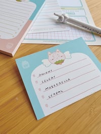 Image 2 of DUELING CATS MINI NOTEPAD