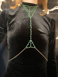 Malachite Body Chain
