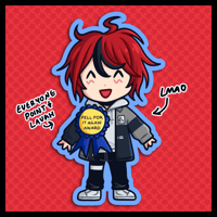 Image 1 of Takumi Award Charm/Sticker (PREORDER)