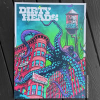 Image 2 of Official Dirty Heads Gig Poster - 7.19.26 show - Syracuse, NY