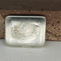Image 2 of Chunky green inlay worry stone