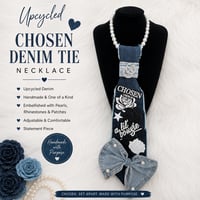 Image 2 of Chosen Denim Junk Tie