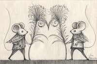 'Extending Owl Branches' Original Drawing