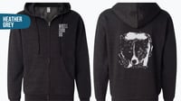 Image 3 of * PRE-ORDER Whistle · Crook · Dog Midweight Zip Hoodie