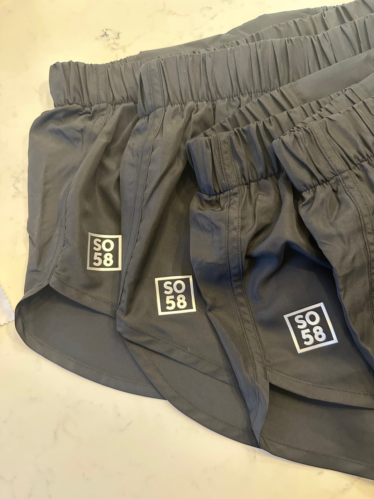 Image of SO58 Womens’s Running Shorts in Black 