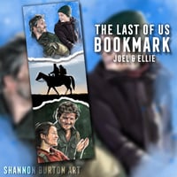 Image 1 of BOOKMARK - The Last of Us Joel & Ellie