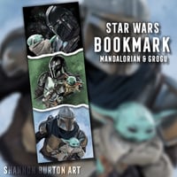 Image 1 of BOOKMARK - Star Wars The Mandalorian & Grogu