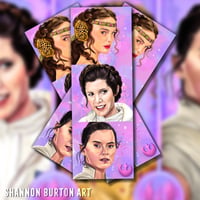 Image 3 of BOOOKMARK - Women of Star Wars (Padme, Leia Organa, Rey)
