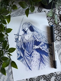 Sword Maiden Print 
